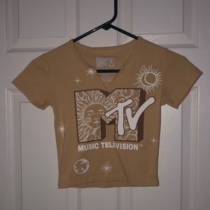 MTV crop top XS